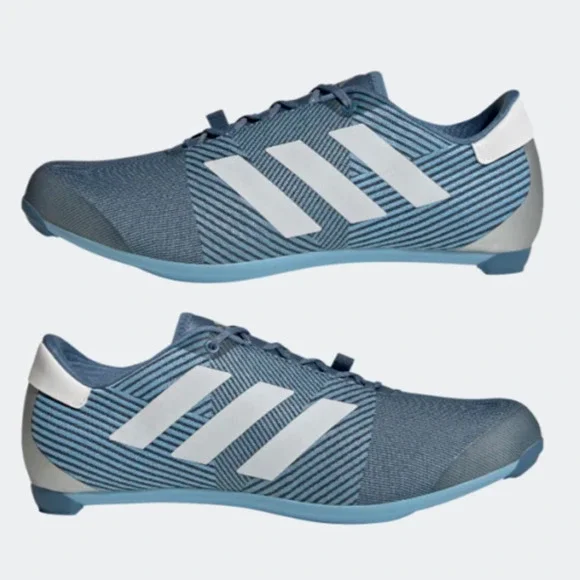 Adidas The Road Cycling Shoes Altered Blue Size US Men 12.5 US Women 13.5 NEW